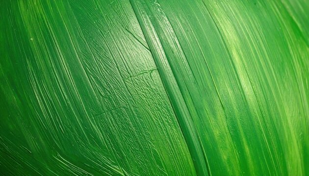 Green Palm Leaf Texture Background Tropical Nature Pattern