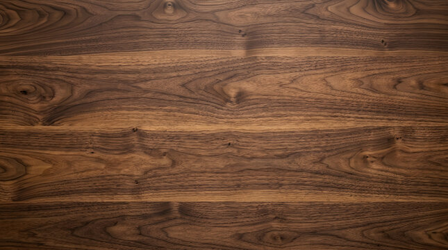 Rich Walnut Wood Grain Texture, Dark Brown Natural Wood Surface Background, Rustic Timber Paneling Detail, Organic Wood Pattern for Design