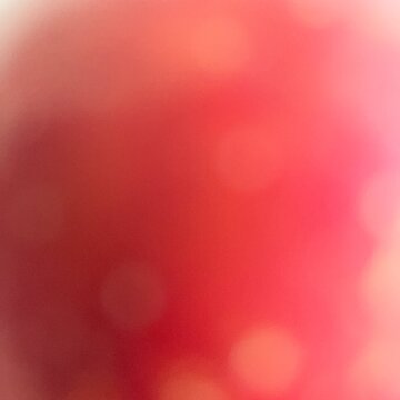 Red and pink bokeh lights background with soft blurred glow