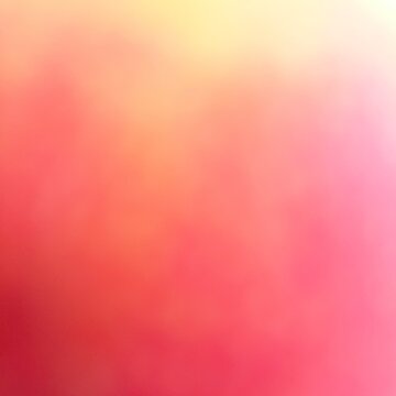 Abstract blurred background with warm pink and orange gradient