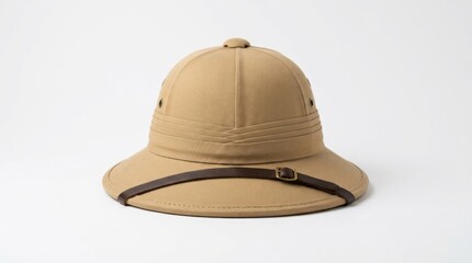 Fototapeta premium Pith Helmet Safari Hat for Outdoor Adventures.