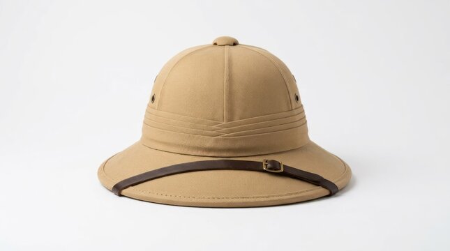 Pith Helmet Safari Hat for Outdoor Adventures.