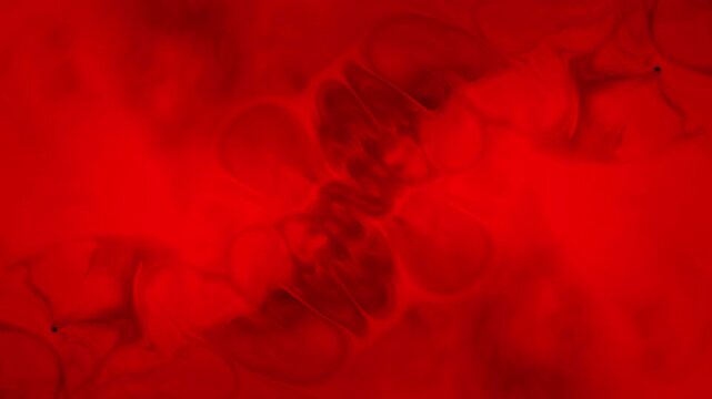 red cosmic acid psychedelic abstract background swirl wave morphing Intro overlay vj template mist flow