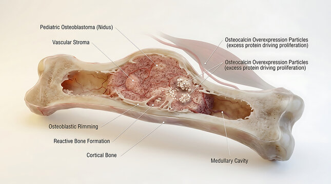Osteosarcoma with TP53 Mutation and Malignant Osteoid Production in Femoral Diaphysis