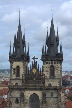 Torres de la catedral de Praga