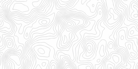Minimal area topography spiral line white fabric textile background. landscape black line wireframe location diagram world map texture design.   © MOHAMMAD