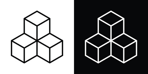 Fototapeta premium Building toy icon