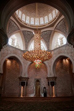 interior of the mosque
