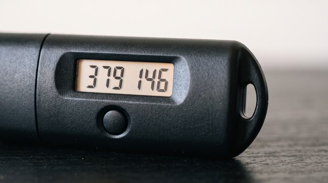 Digital Counter Device Displaying Numbers 379 and 146