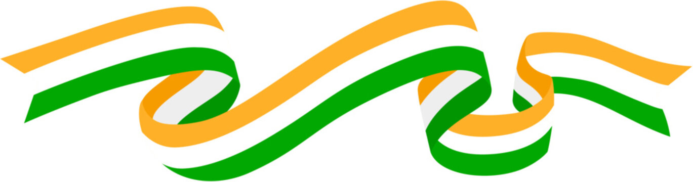 Indian Flag Ribbon