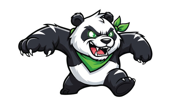 cartoon panda bear