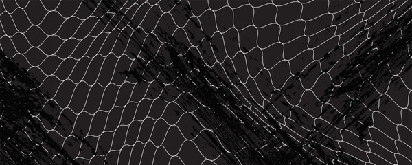 Mesh texture for fishing nets. Seamless pattern for sportswear or soccer goal, volleyball net, basketball hoop, hockey, athletics. Abstract net background for sports © Roni Febriansyah