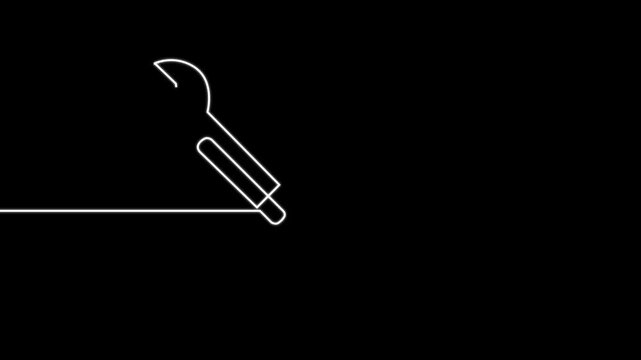 Maintenance icon animation on a white background