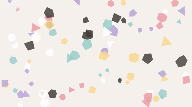 Terrazzo Chip Pattern Navy Dark Blue Stone Chips White Background Bold Architectural Texture