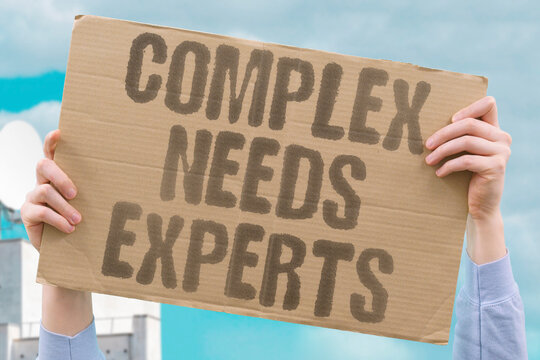 "Complex Needs Experts" Difficult emergencies require multiple specialists. RESPONSE. COMPLEX. EXPERTS. SPECIALISTS. SKILLS.