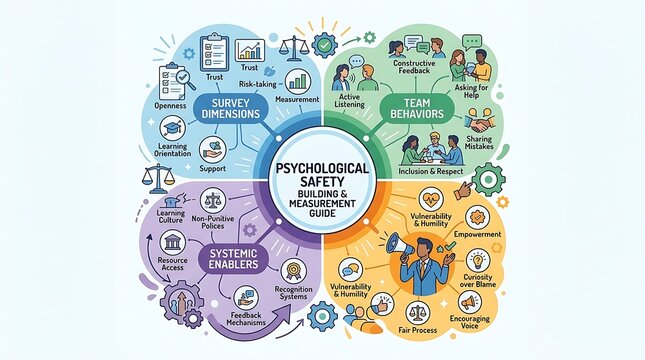 Corporate psychological safety framework for team building and trust