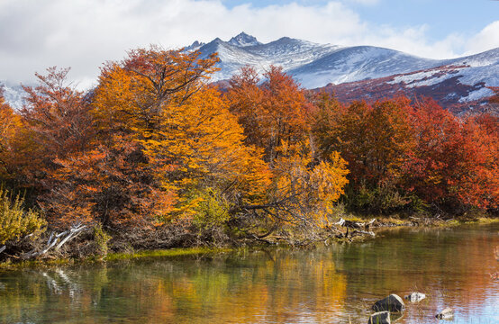 Autumn in mountains