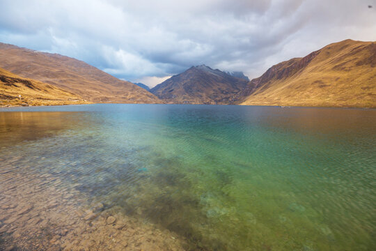 Lake in mountains