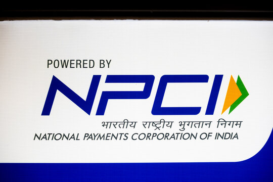 NPCI National Payments Corporation of India logo on screen