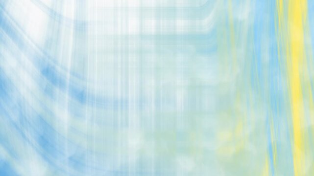 Blue white yellow motion blur streaks vertical lines abstract light pattern art