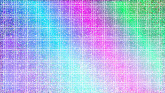 Colorful abstract heatmap data visualization chart