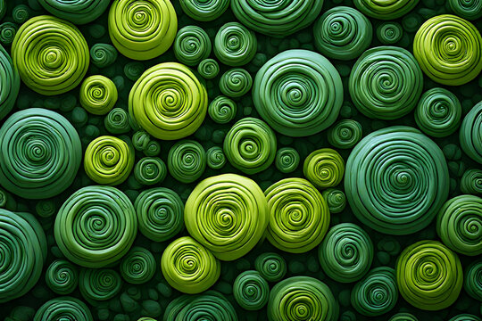 abstract background with circles