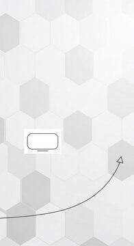 Geometric Flow: Digital Lines Charting Progress