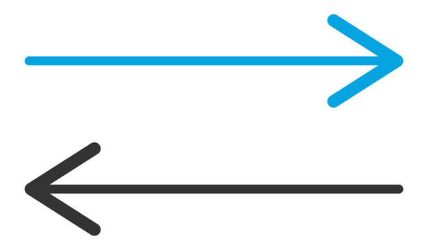 Input Output Arrow Icon PNG Isolated on Transparent Background