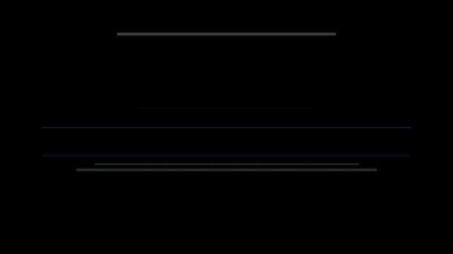 Thin horizontal lines arranged symmetrically on a dark background