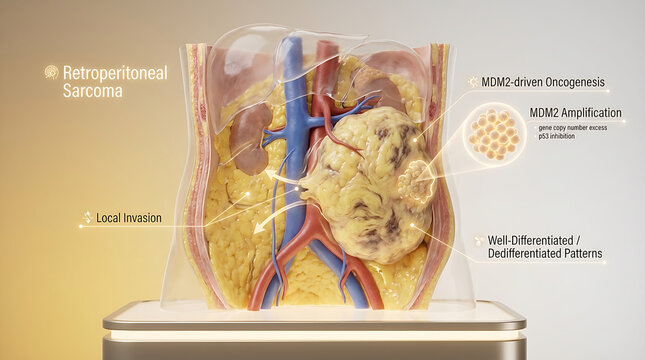Retroperitoneal Liposarcoma with MDM2 Amplification and Dedifferentiated Pattern