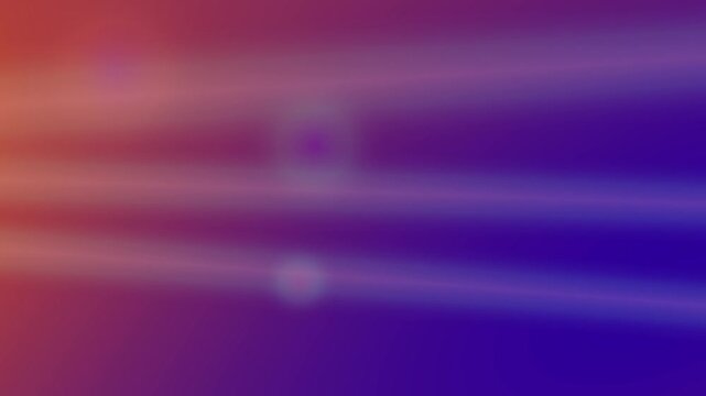 Soft peach and coral gradient with horizontal light streaks and bokeh lens flares in the background.