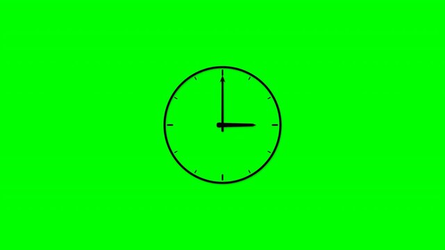 Motion of Analog Clocks in Time-Lapse Video Showing Time Passage in a Dynamic Scene.