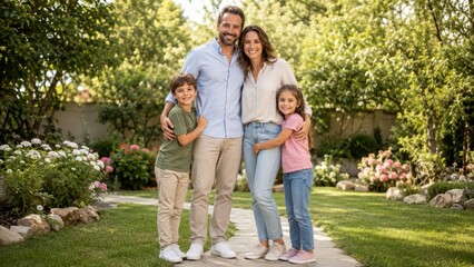 Fototapeta premium Joyful Family