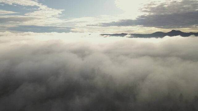 volando entre nubes