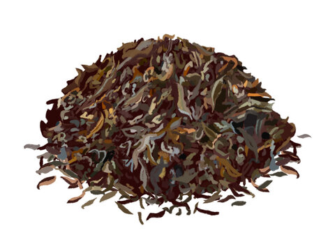 紅茶の茶葉（皿なし）