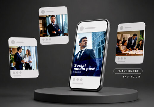 Instagram Social Media Post Mockup