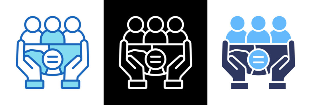 Social Equity triplestyle icon