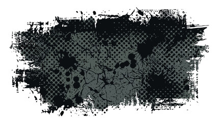 Obraz premium Abstract black and white texture pattern