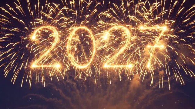 new year 2027 fireworks