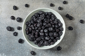 Organic Raw Dry Blue Blueberries © Brent Hofacker