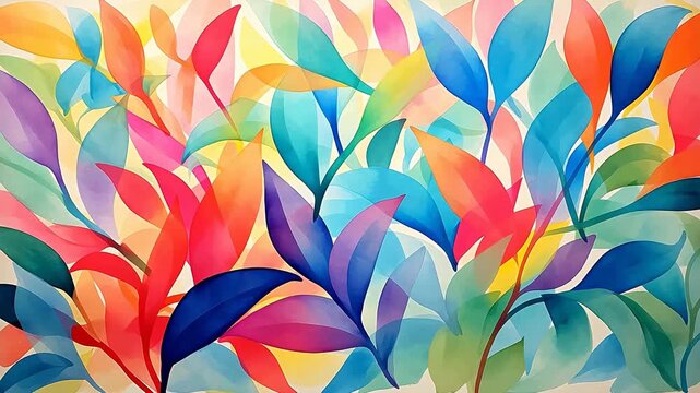 Digital retro abstract geometric pattern background