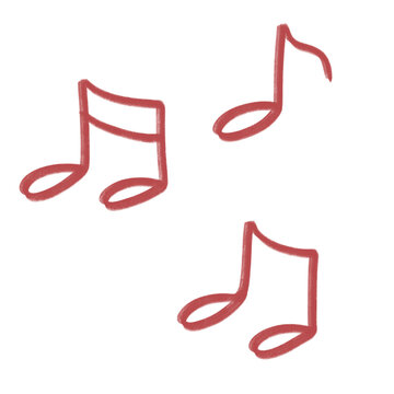 Music notes lines