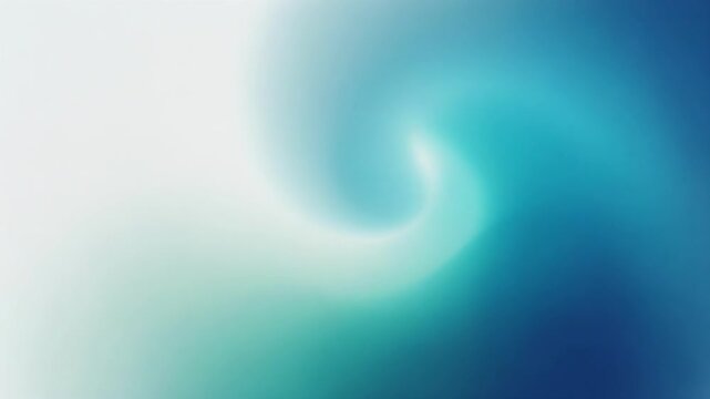 Abstract soft-focus image with blue and white blurred shapes