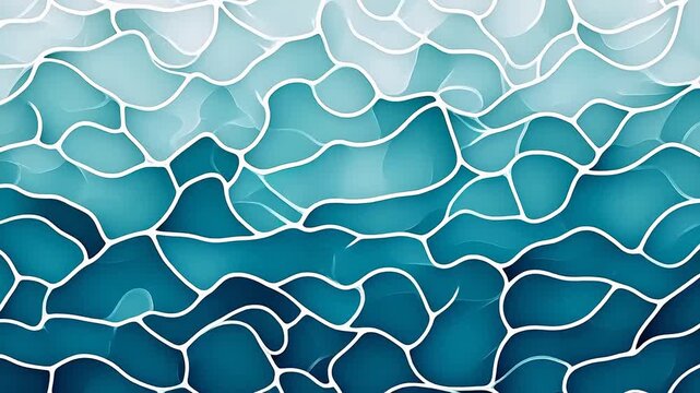 Digital retro teal blue texture abstract geometric pattern background
