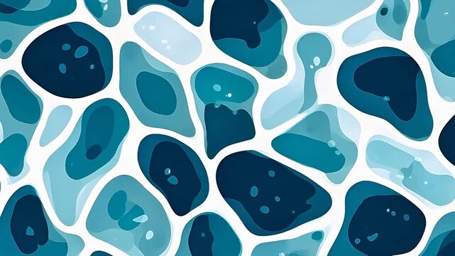 Digital retro teal blue texture abstract geometric pattern background