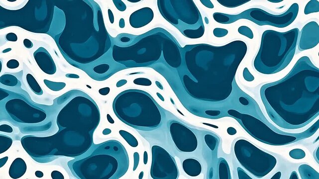 Digital retro teal blue texture abstract geometric pattern background