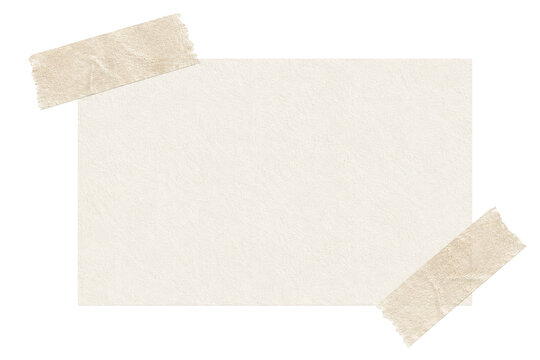 paper note with tape
