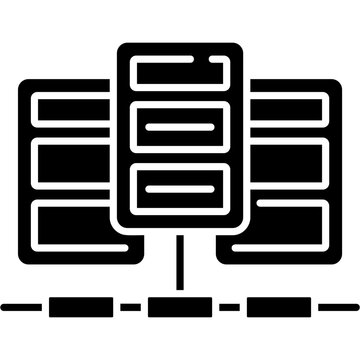 Solid Fill Redundancy Icon