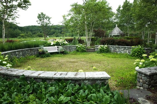 Ekorin garden in Eniwa