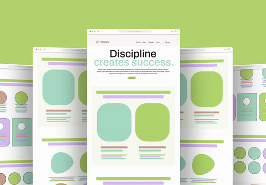 Business Wireframe Design